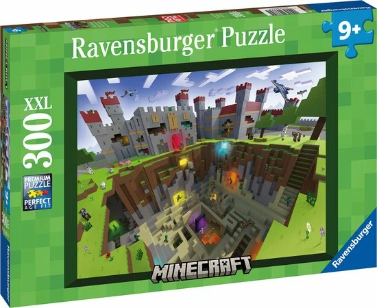 Ravensburger Puzzel Minecraft Cutaway - Legpuzzel - 300XXL Stukjes 6 Ravensburger Puzzel Minecraft Cutaway - Legpuzzel - 300XXL Stukjes - Afbeelding 4