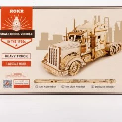 Robotime Modelbouwpakket Heavy Truck 22,4 Cm Hout 286-delig 15 Robotime Modelbouwpakket Heavy Truck 22,4 Cm Hout 286-delig -Exporteren puzzels winkel 550x450 3
