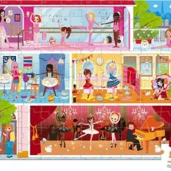 Janod Koffer Puzzel 100st | Dance Academy 8 Janod Koffer Puzzel 100st | Dance Academy -Exporteren puzzels winkel 550x450 5