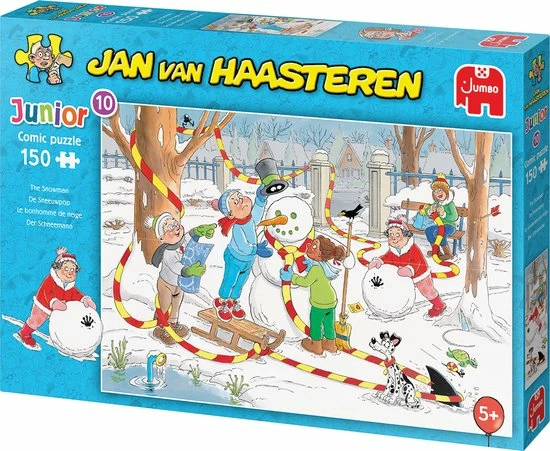 Jan Van Haasteren Junior De Sneeuwman 150 Stukjes - Legpuzzel 6 Jan Van Haasteren Junior De Sneeuwman 150 Stukjes - Legpuzzel - Afbeelding 4