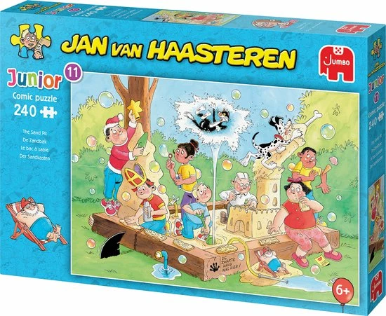 Jan Van Haasteren Junior De Zandbak 240 Stukjes - Legpuzzel 6 Jan Van Haasteren Junior De Zandbak 240 Stukjes - Legpuzzel - Afbeelding 4