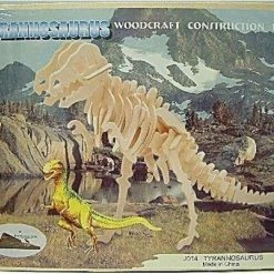 Merkloos Bouwpakket Dinosaurus Tyrannosaurus Rex Hout - 3D T-Rex Dino Bouwspeelgoed -Exporteren puzzels winkel 550x451 42