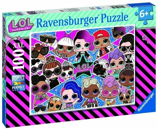 Ravensburger Puzzel L.O.L. Suprise - Legpuzzel - 100 Stukjes 5 Ravensburger Puzzel L.O.L. Suprise - Legpuzzel - 100 Stukjes - Afbeelding 3