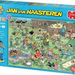 Jan Van Haasteren Junior De Kinderboerderij Puzzel - 360 Stukjes - Kinderpuzzel 9 Jan Van Haasteren Junior De Kinderboerderij Puzzel - 360 Stukjes - Kinderpuzzel -Exporteren puzzels winkel 550x451 7