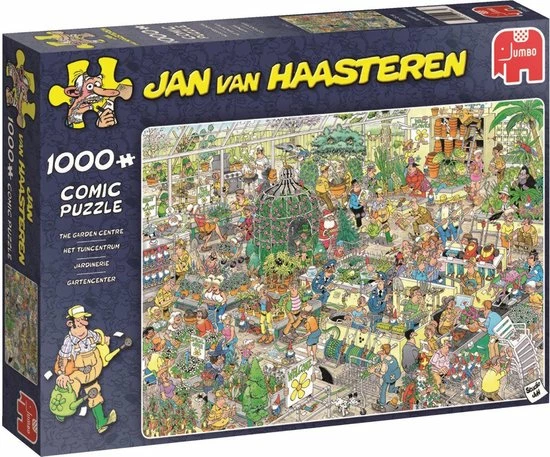 Jan Van Haasteren Het Tuincentrum Puzzel - 1000 Stukjes 3 Jan Van Haasteren Het Tuincentrum Puzzel - 1000 Stukjes