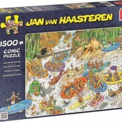 Jan Van Haasteren Wild Water Raften Puzzel - 1500 Stukjes -Exporteren puzzels winkel 550x457 18