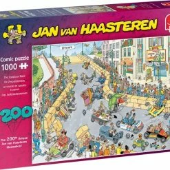 Jan Van Haasteren 200ste Legpuzzel - Zeepkisten Race Puzzel - 1000 Stukjes -Exporteren puzzels winkel 550x458 104