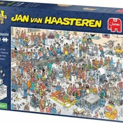 Jan Van Haasteren Beurs Van De Toekomst 1000 Stukjes - Legpuzzel -Exporteren puzzels winkel 550x458 106