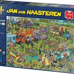 Jan Van Haasteren Food Truck Festival Puzzel - 1500 Stukjes 17 Jan Van Haasteren Food Truck Festival Puzzel - 1500 Stukjes -Exporteren puzzels winkel 550x458 125