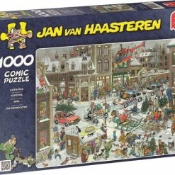 Jan Van Haasteren Kerstmis Puzzel - 1000 Stukjes 23 Jan Van Haasteren Kerstmis Puzzel - 1000 Stukjes -Exporteren puzzels winkel 550x458 13