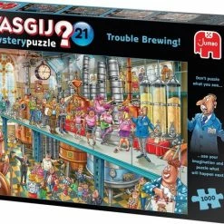 Wasgij Mystery 21 Leven In De Brouwerij Puzzel - 1000 Stukjes -Exporteren puzzels winkel 550x458 135