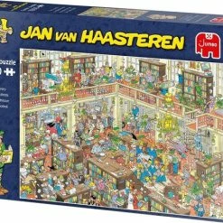 Jan Van Haasteren De Bibliotheek Puzzel - 1000 Stukjes -Exporteren puzzels winkel 550x458 137