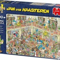 Jan Van Haasteren De Bibliotheek Puzzel - 1000 Stukjes -Exporteren puzzels winkel 550x458 139