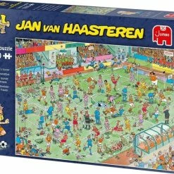 Jan Van Haasteren WK Vrouwenvoetbal Puzzel - 1000 Stukjes -Exporteren puzzels winkel 550x458 174