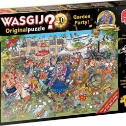 Wasgij Original 40 Tuinfeest! - 2x 1000 Stukjes - Wasgij 25 Jaar Jubileum Editie