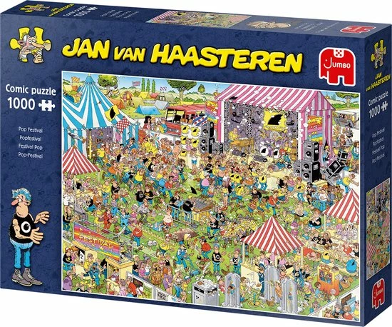 Jan Van Haasteren Eurovisie Songfestival Puzzel - 1000 Stukjes 12 Jan Van Haasteren Eurovisie Songfestival Puzzel - 1000 Stukjes - Afbeelding 10