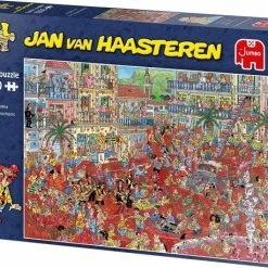 Jan Van Haasteren La Tomatina Puzzel - 1000 Stukjes 14 Jan Van Haasteren La Tomatina Puzzel - 1000 Stukjes -Exporteren puzzels winkel 550x458 210