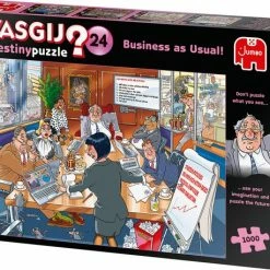 Wasgij Destiny 24 Business As Usual! Puzzel - 1000 Stukjes -Exporteren puzzels winkel 550x458 213
