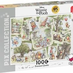 Jumbo Puzzel Pix Collection Disney Winnie De Poeh 95th Anniversary - 1000 Stukjes -Exporteren puzzels winkel 550x458 243
