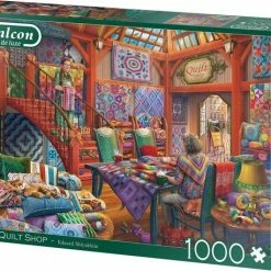 Falcon Puzzel The Quilt Shop - Legpuzzel - 1000 Stukjes 15 Falcon Puzzel The Quilt Shop - Legpuzzel - 1000 Stukjes -Exporteren puzzels winkel 550x458 248