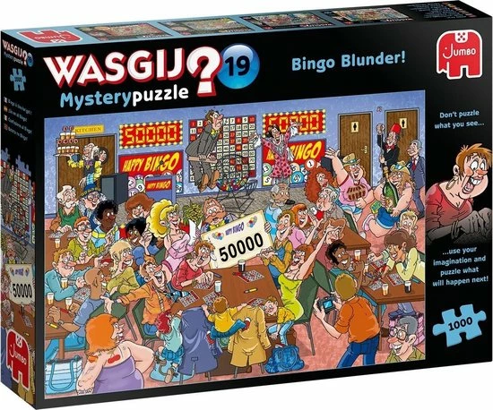 Wasgij Mystery 19 Bingobedrog! Puzzel - 1000 Stukjes 3 Wasgij Mystery 19 Bingobedrog! Puzzel - 1000 Stukjes