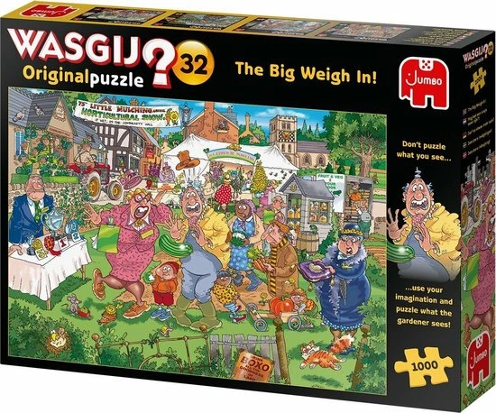 Wasgij Original 32 Mag Het Een Onsje Meer Zijn! Puzzel - 1000 Stukjes 10 Wasgij Original 32 Mag Het Een Onsje Meer Zijn! Puzzel - 1000 Stukjes - Afbeelding 8