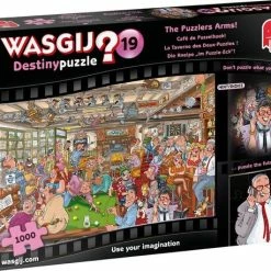 Wasgij Destiny 19 Caf De Puzzelhoek! Puzzel - 1000 Stukjes -Exporteren puzzels winkel 550x458 255