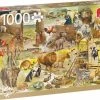 Jumbo Premium Collection Puzzel Rien Poortvliet: Building Noah's Ark - Legpuzzel - 1000 Stukjes -Exporteren puzzels winkel 550x458 282