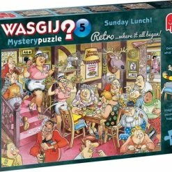 Wasgij Retro Mystery 5 Zondagse Lunch! Puzzel - 1000 Stukjes 14 Wasgij Retro Mystery 5 Zondagse Lunch! Puzzel - 1000 Stukjes -Exporteren puzzels winkel 550x458 285