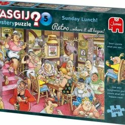 Wasgij Retro Mystery 5 Zondagse Lunch! Puzzel - 1000 Stukjes 20 Wasgij Retro Mystery 5 Zondagse Lunch! Puzzel - 1000 Stukjes -Exporteren puzzels winkel 550x458 287