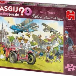 Wasgij Retro Destiny 5 Tijdreizen! Puzzel - 1000 Stukjes -Exporteren puzzels winkel 550x458 340