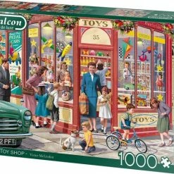Falcon Puzzel The Toy Shop - Legpuzzel - 1000 Stukjes -Exporteren puzzels winkel 550x458 345