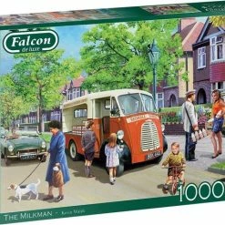 Falcon Puzzel The Milkman - Legpuzzel - 1000 Stukjes