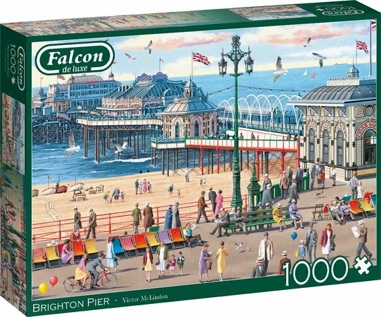 Falcon Puzzel Brighton Pier - Legpuzzel - 1000 Stukjes 3 Falcon Puzzel Brighton Pier - Legpuzzel - 1000 Stukjes