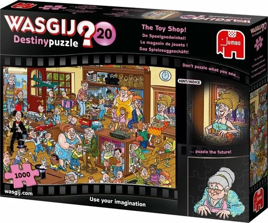 Wasgij Destiny 20 De Speelgoedwinkel! Puzzel - 1000 Stukjes 5 Wasgij Destiny 20 De Speelgoedwinkel! Puzzel - 1000 Stukjes - Afbeelding 3