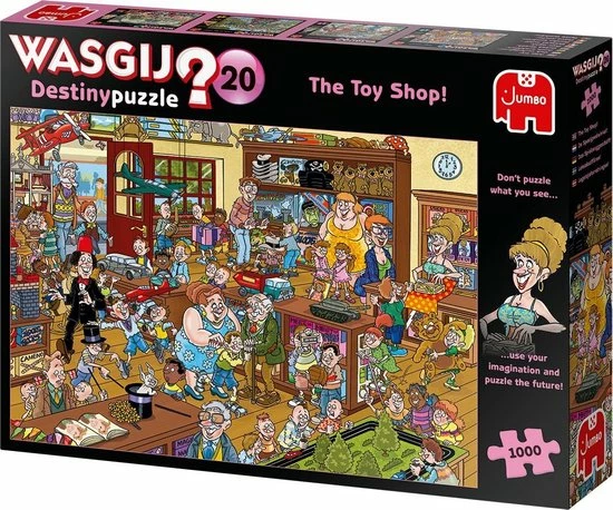 Wasgij Destiny 20 De Speelgoedwinkel! Puzzel - 1000 Stukjes 7 Wasgij Destiny 20 De Speelgoedwinkel! Puzzel - 1000 Stukjes - Afbeelding 5