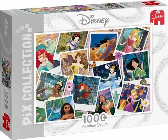 Jumbo Puzzel Disney Pix Collection Disney Princess Selfie - Legpuzzel - 1000 Stukjes 3 Jumbo Puzzel Disney Pix Collection Disney Princess Selfie - Legpuzzel - 1000 Stukjes