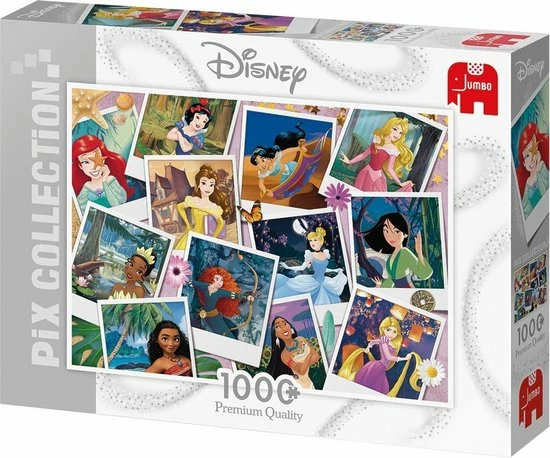 Jumbo Puzzel Disney Pix Collection Disney Princess Selfie - Legpuzzel - 1000 Stukjes 5 Jumbo Puzzel Disney Pix Collection Disney Princess Selfie - Legpuzzel - 1000 Stukjes - Afbeelding 3