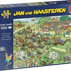 Jan Van Haasteren Grasmaaierrace Puzzel - 1000 Stukjes -Exporteren puzzels winkel 550x458 389