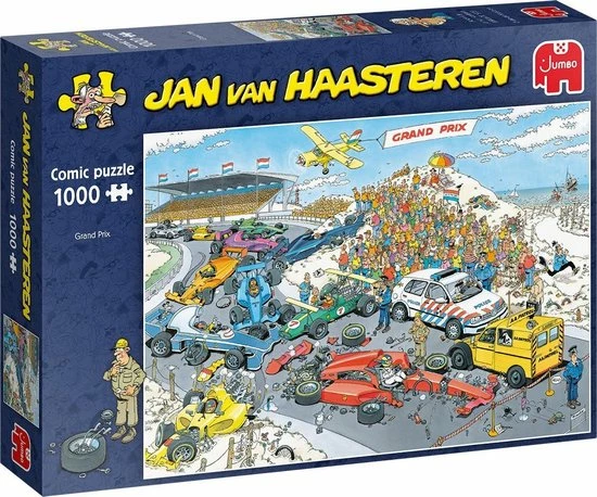 Jan Van Haasteren Formule 1 De Start Puzzel - 1000 Stukjes 3 Jan Van Haasteren Formule 1 De Start Puzzel - 1000 Stukjes