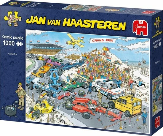 Jan Van Haasteren Formule 1 De Start Puzzel - 1000 Stukjes 5 Jan Van Haasteren Formule 1 De Start Puzzel - 1000 Stukjes - Afbeelding 3