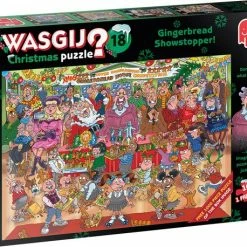 Wasgij Kerstmis Speculaas Bakwedstrijd 2x 1000 Stukjes - Legpuzzel -Exporteren puzzels winkel 550x458 61