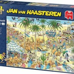 Jan Van Haasteren De Oase Puzzel - 1000 Stukjes 12 Jan Van Haasteren De Oase Puzzel - 1000 Stukjes -Exporteren puzzels winkel 550x458 75