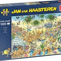 Jan Van Haasteren De Oase Puzzel - 1000 Stukjes 13 Jan Van Haasteren De Oase Puzzel - 1000 Stukjes -Exporteren puzzels winkel 550x458 76