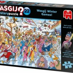 Wasgij Mystery 22 Winterspelen! Puzzel - 1000 Stukjes -Exporteren puzzels winkel 550x458 88