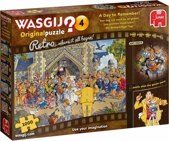 Wasgij Retro Original 4 Een Dag Om Nooit Te Vergeten! Puzzel - 1000 Stukjes 10 Wasgij Retro Original 4 Een Dag Om Nooit Te Vergeten! Puzzel - 1000 Stukjes - Afbeelding 8