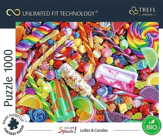 Trefl Prime Lollies En Snoepjes Puzzel - 1000 Stukjes 9 Trefl Prime Lollies En Snoepjes Puzzel - 1000 Stukjes - Afbeelding 7