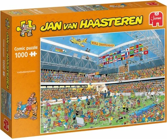 Jumbo Jan Van Haasteren Puzzel Voetbalkampioenen 1000 Stukjes 3 Jumbo Jan Van Haasteren Puzzel Voetbalkampioenen 1000 Stukjes