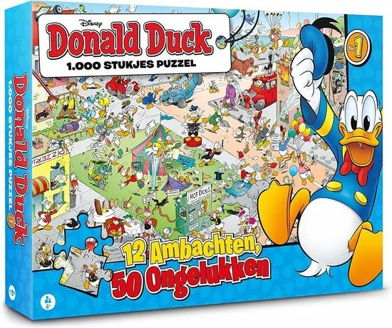 Donald Duck Puzzel 1 5 Donald Duck Puzzel 1 - Afbeelding 3