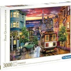 Clementoni Puzzels Voor Volwassenen - San Francisco - High Quality Collection, Puzzel 3000 Stukjes, 14-99 Jaar - 33547 -Exporteren puzzels winkel 550x461 2
